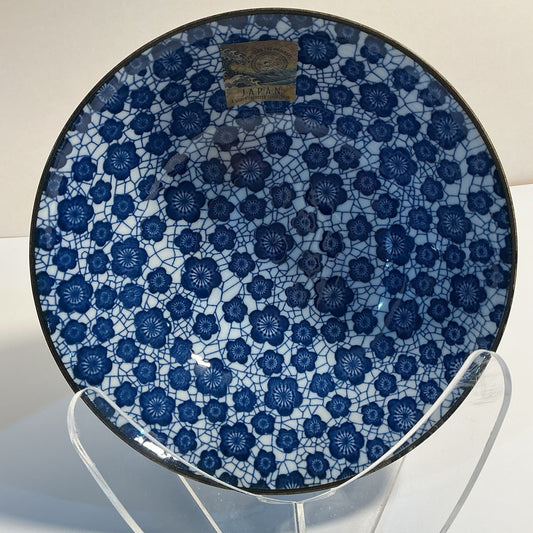 Japanese Rice Soup Bowls, 5.75 “Deep Porcelain Blue Umi Can You Made In Japan