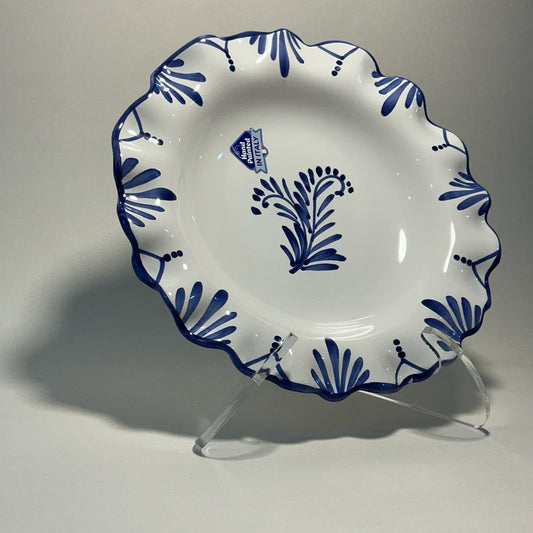 Hand Painted Italian Ceramic Pasta/soup/serving Bowl 9”
