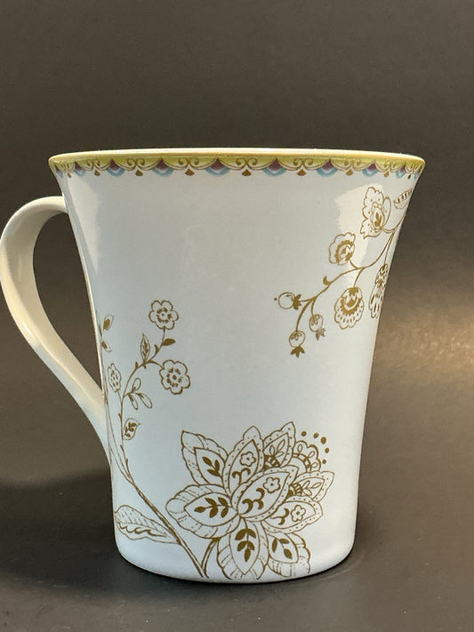 222 Fifth Peacock Garden Mug