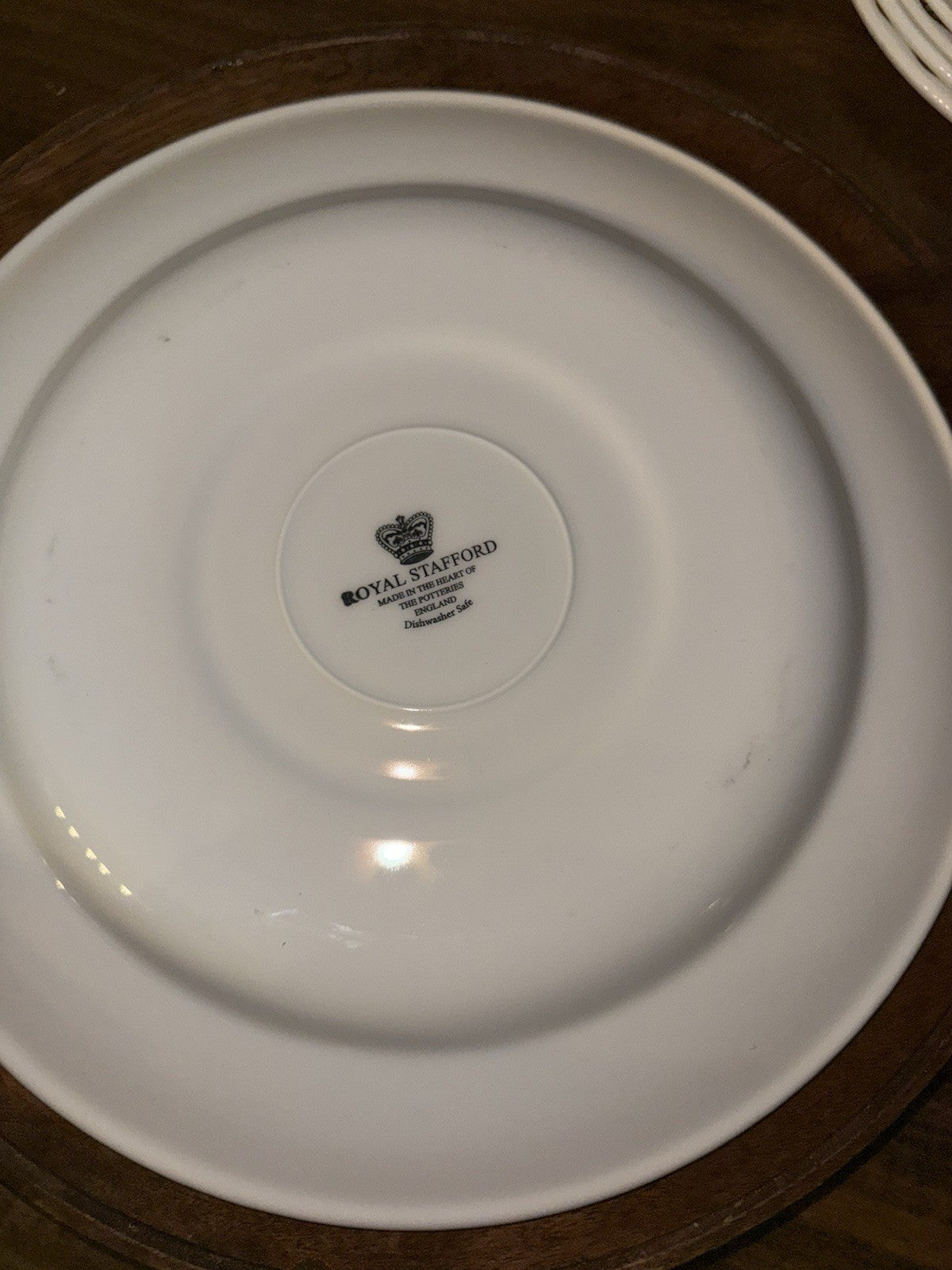 Royal Stafford Thanksgiving Deer Dinner Plates Made In England 11”