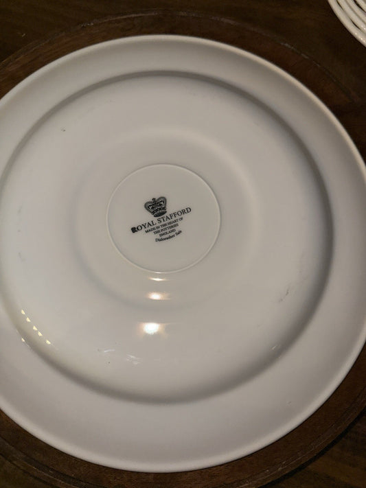 Royal Stafford Thanksgiving Deer Dinner Plates Made In England 11”