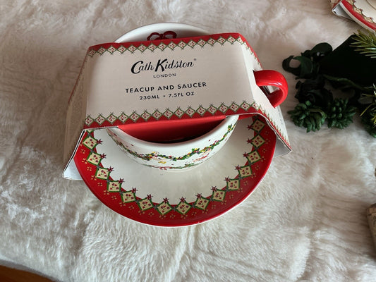 Cath Kidston Teacup And Saucer (multiple designs)Mother’ Day