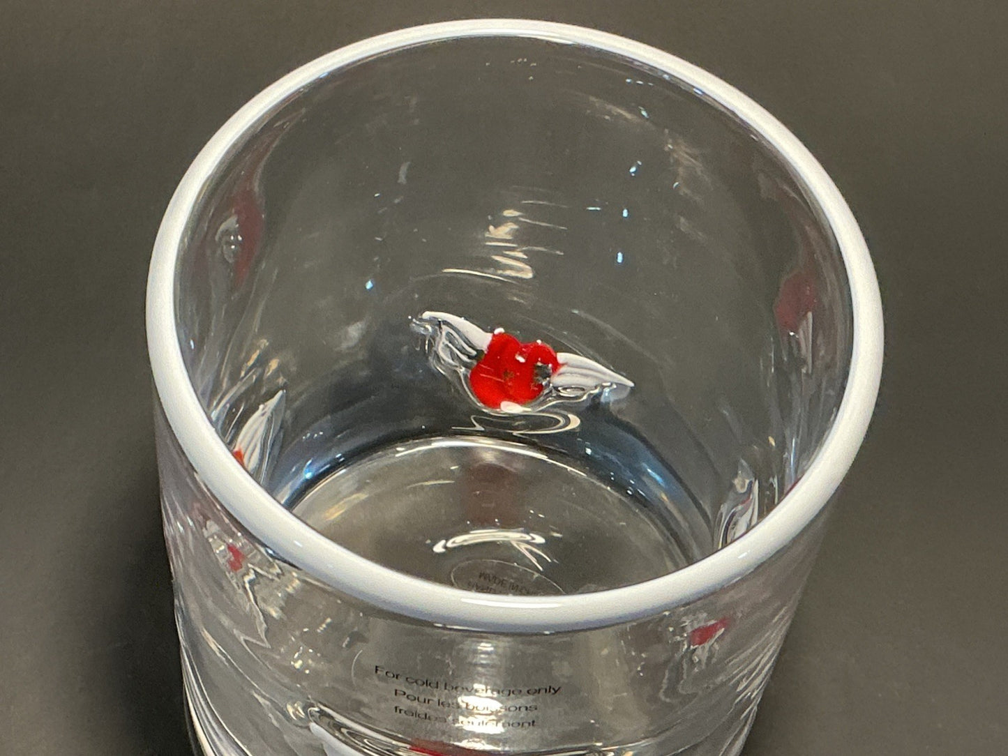 Anthropologie Winged Heart Love Edition Icon Juice Glass New