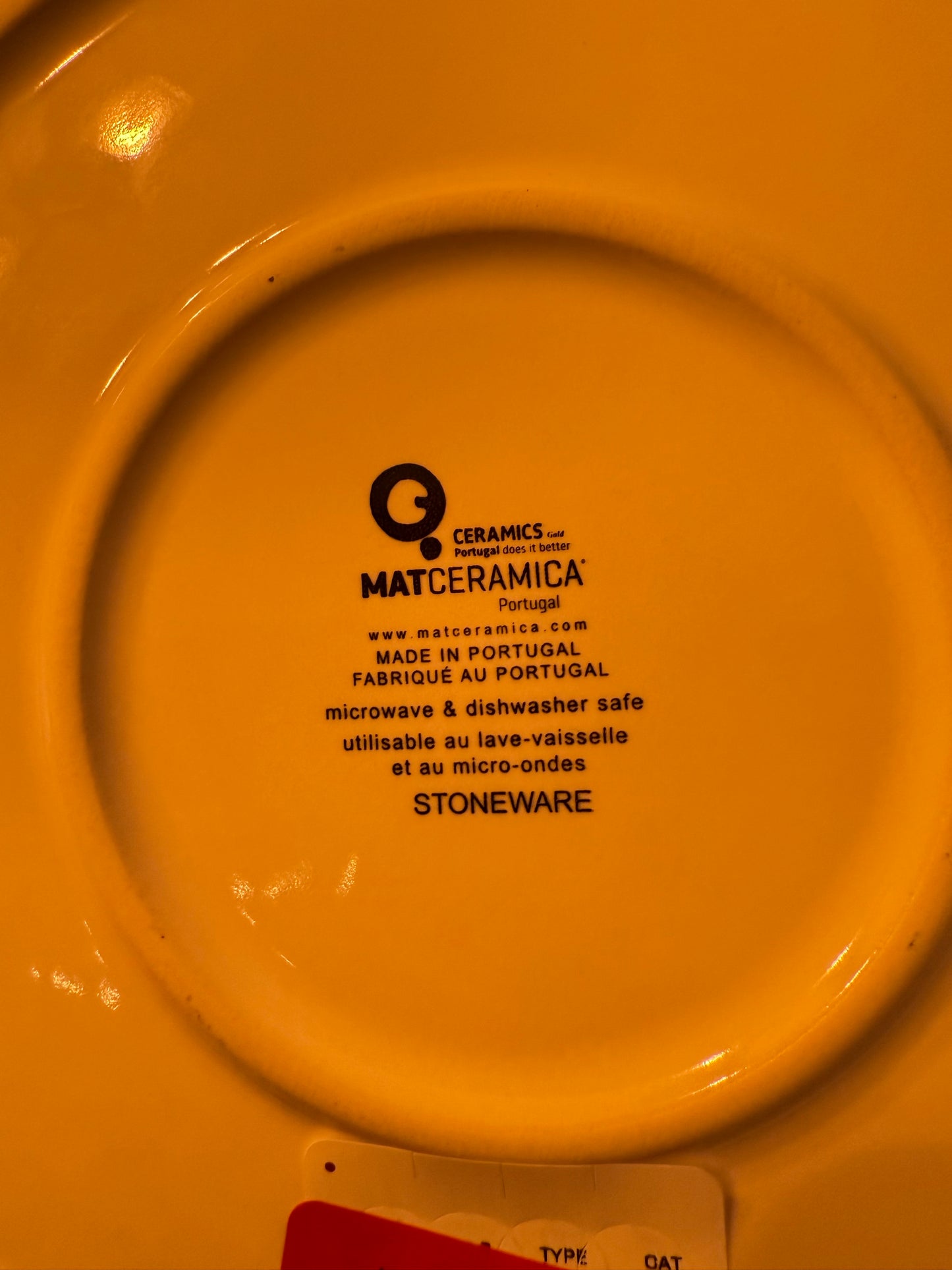 Made in Portugal Blue Floral Dinner Plate 11" - Portuguese Pottery