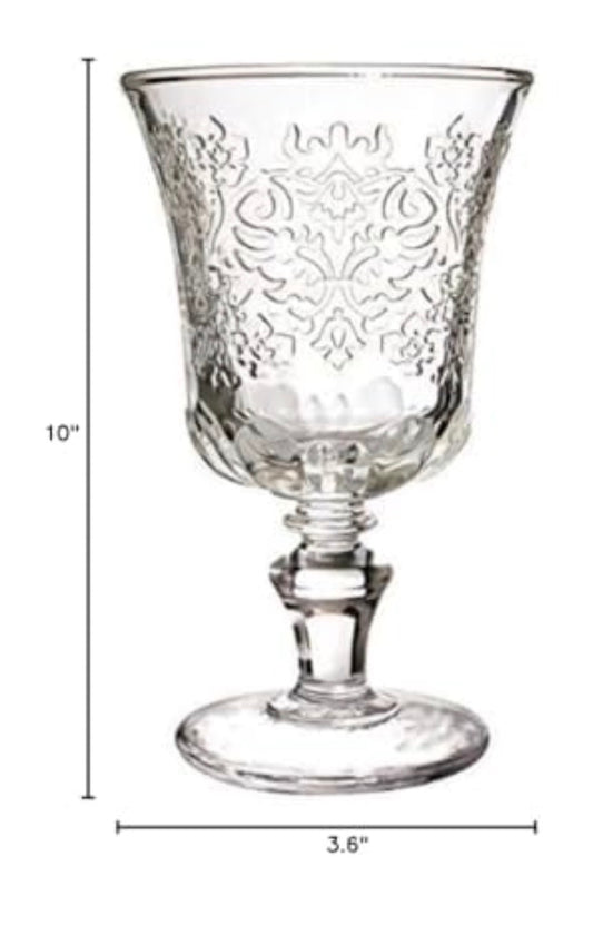 La Rochere Amboise 6 oz Goblet Wine Glass Clear