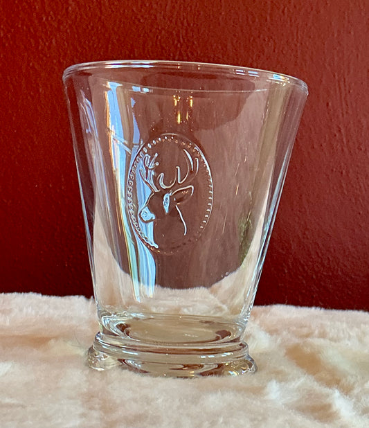 Set Of 2 La Rochère Alpine Deer Tumblers 9.2 oz