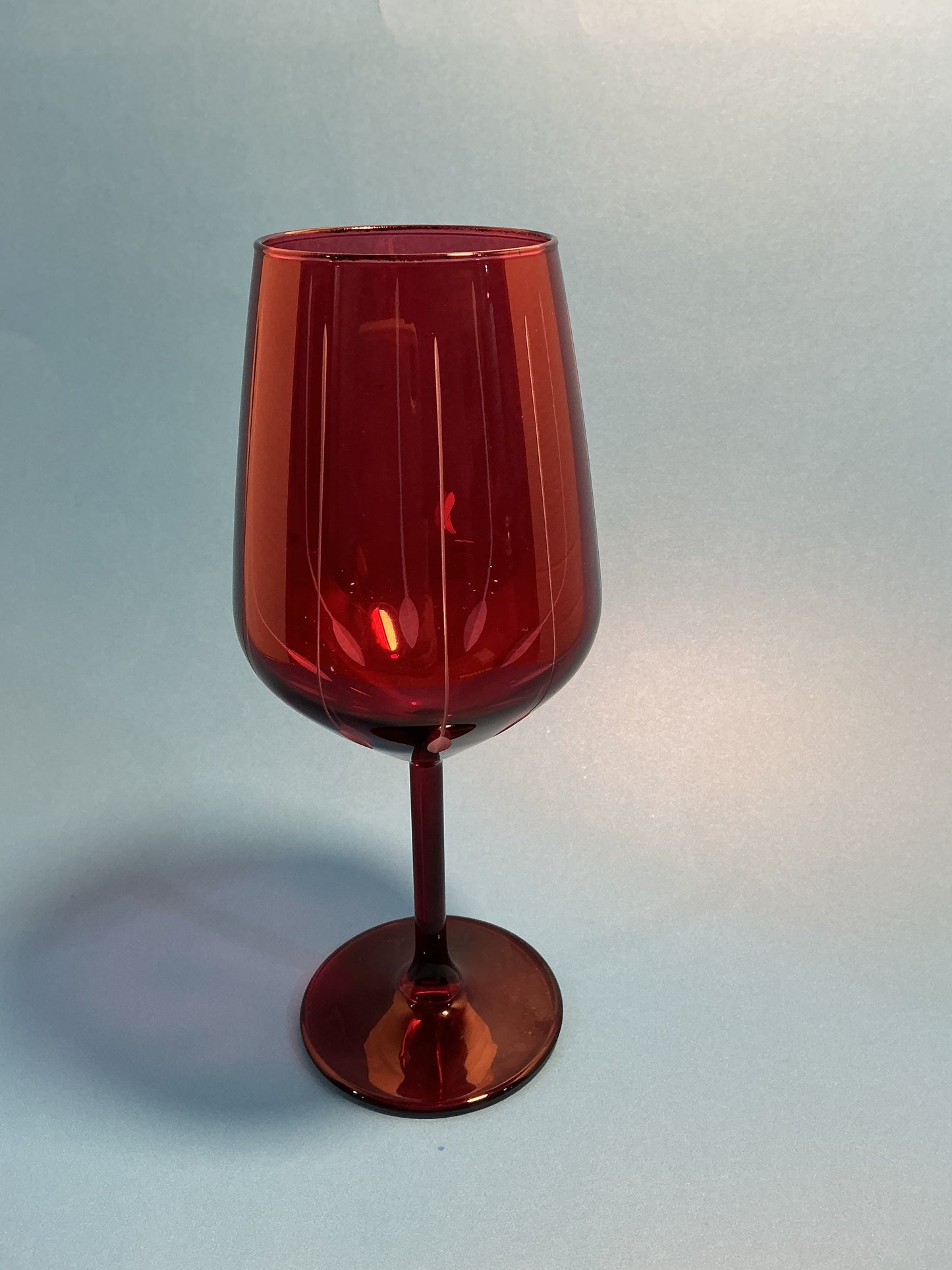 Rakle Wine Glasses Red set of 2 made in Turkey