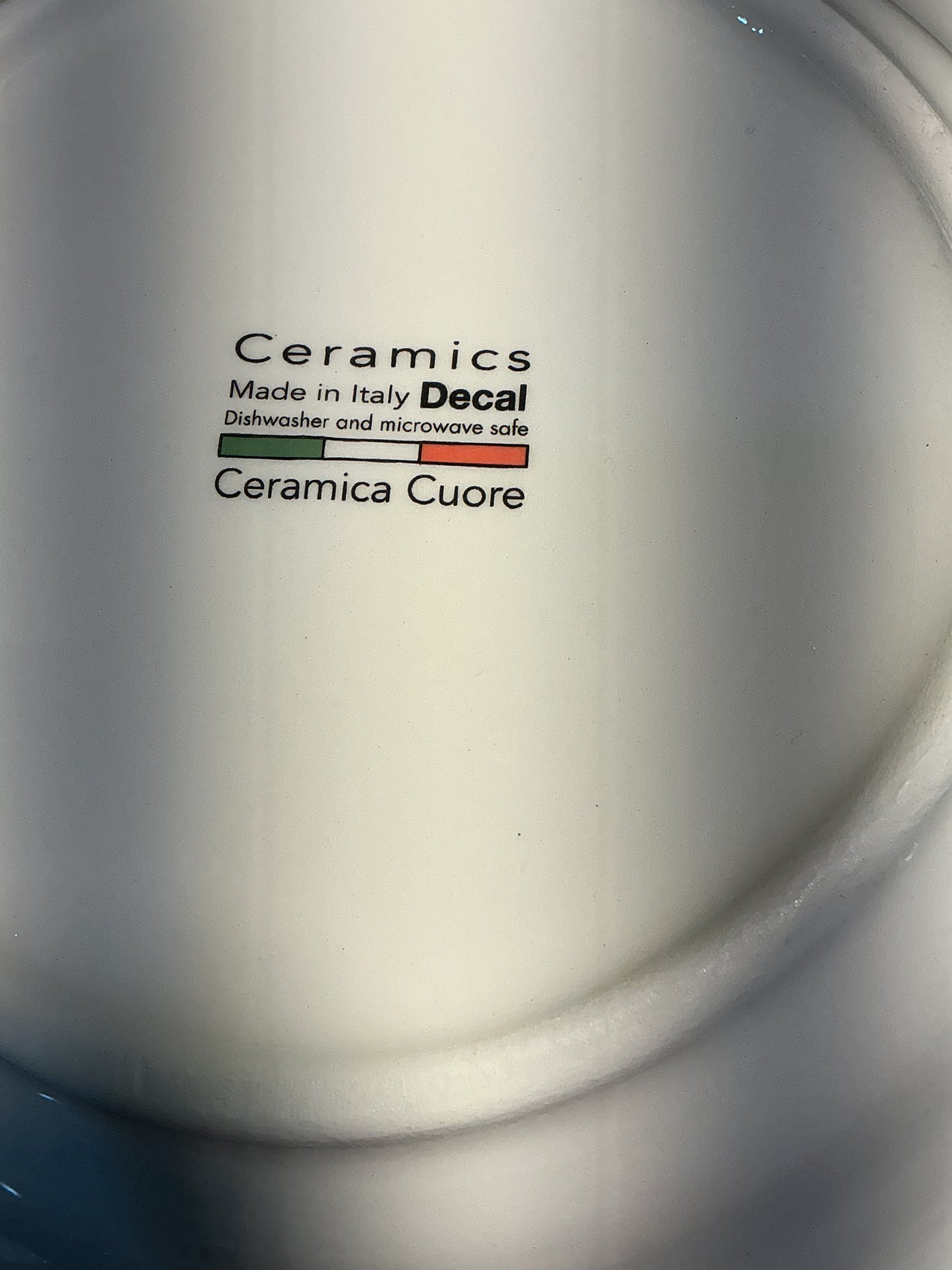 Ceramica Cuore Hand Painted Italian Ceramic Soup/Pasta Bowl 9”x2”