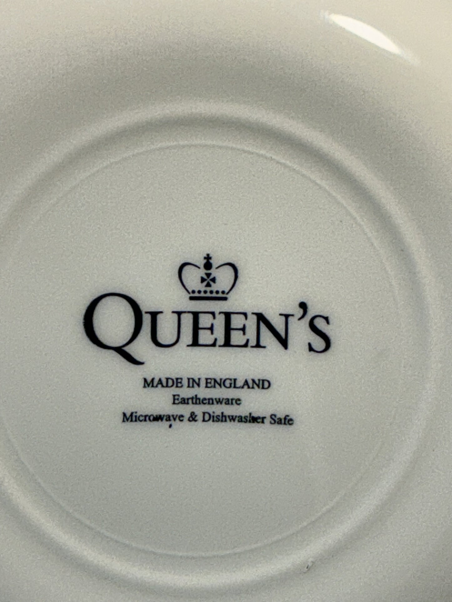 Queen’s Calico Blue Churchill Royal Wessex 8” Salad Plate Made in England