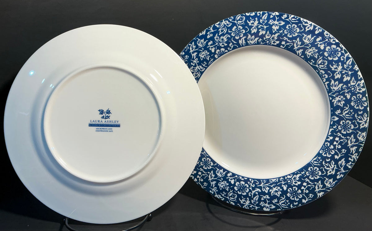 Laura Ashley set of 2 Side/Salad Plates 9” BluePrint Collectibles
