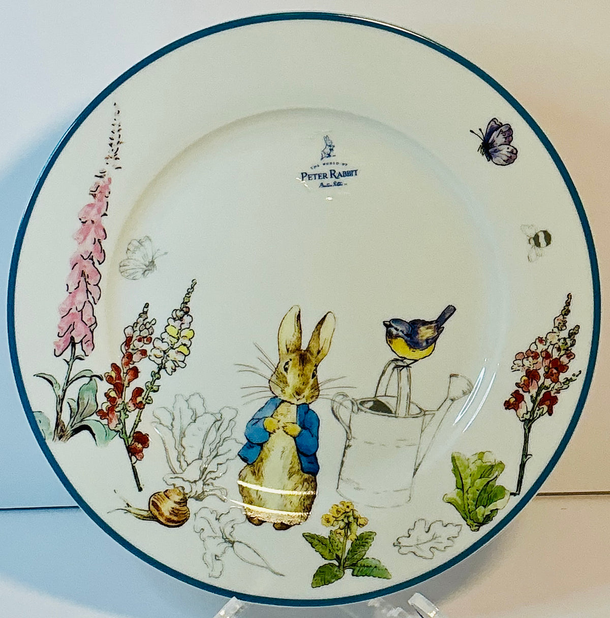 Beatrix Potter Peter Rabbit Zrike Dinnerware Set of 3 pcs for Easter Celebration