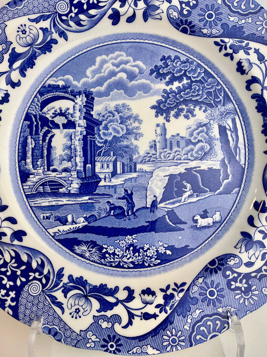 Spode Italian Blue & White Dinner Plate – c. 1816 | 10.5"