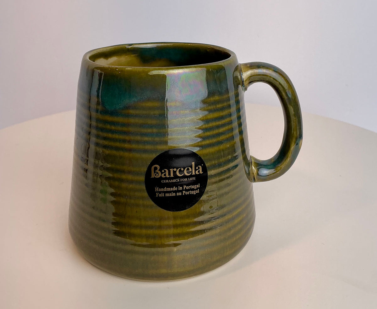 Barcela Ceramics for Life Handmade Portuguese Reactive Glaze Mug – Multiple Colors