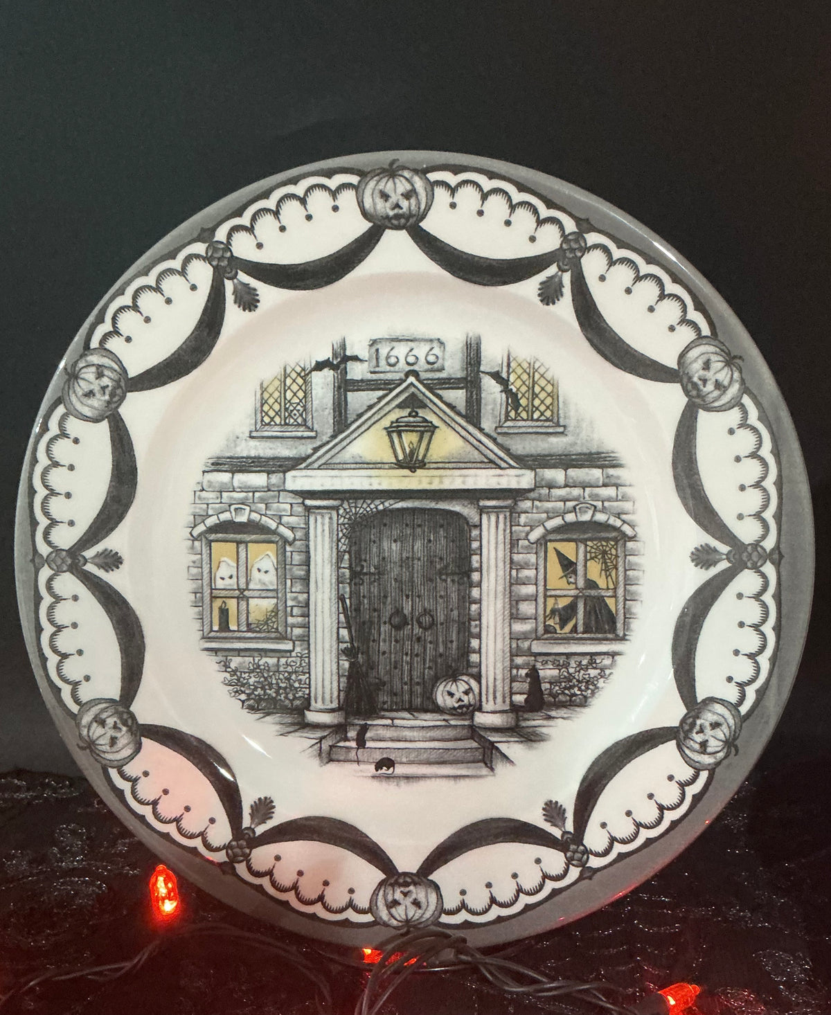 Royal Stafford Halloween 1666 Haunted House Dinnerware | Choose Your Piece