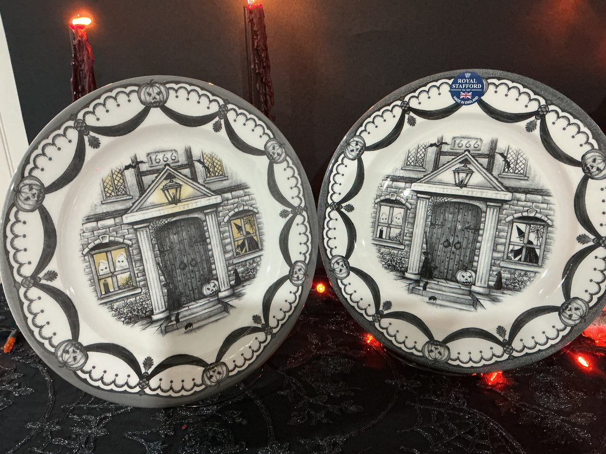 Royal Stafford Halloween 1666 Haunted House Dinnerware | Choose Your Piece