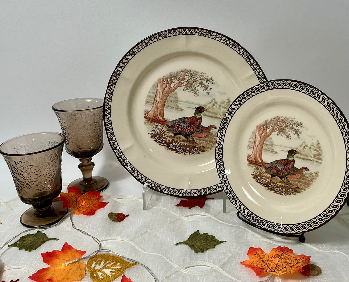 Legend Pheasant Plate – British Heritage Earthenware