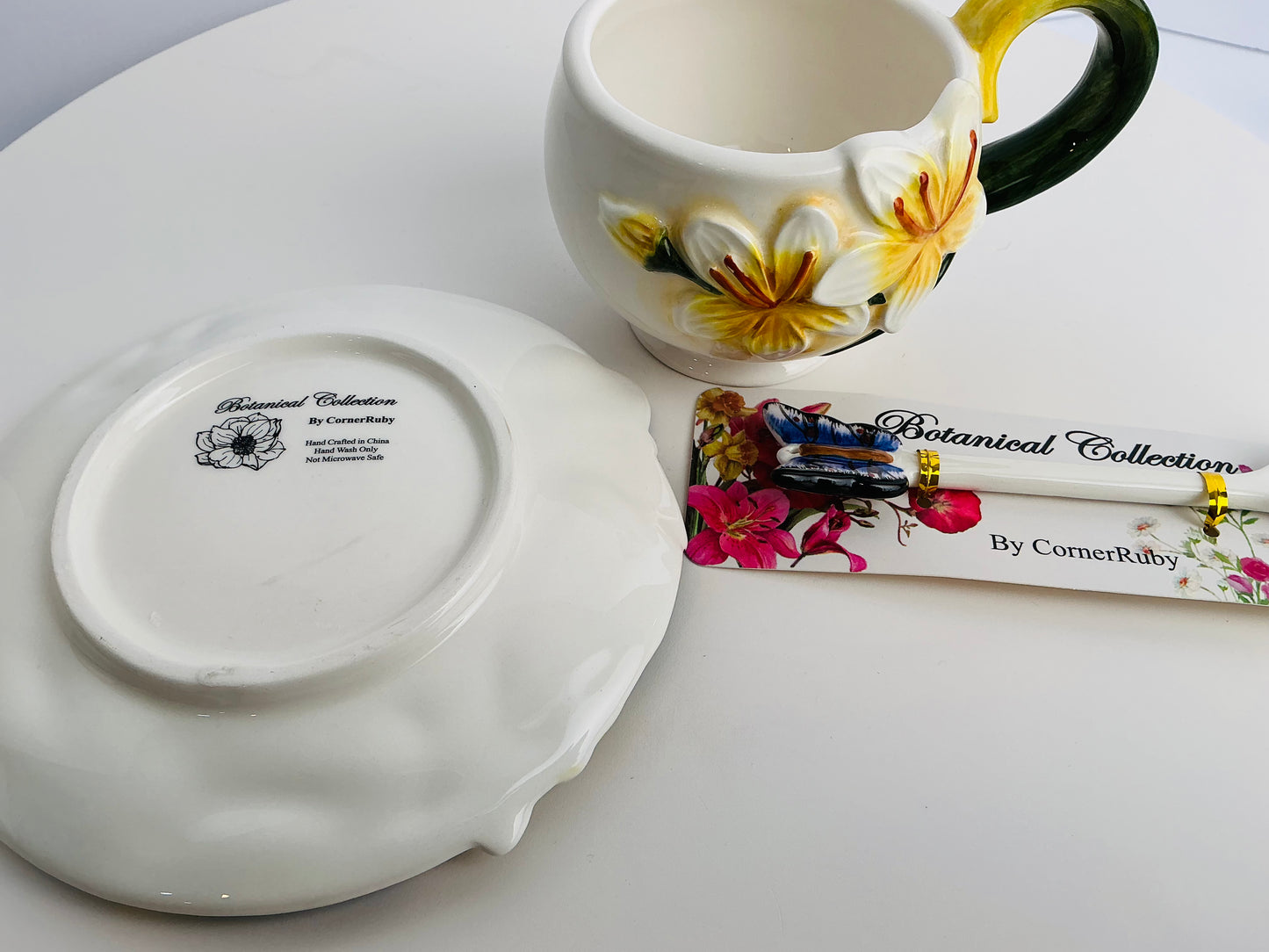 CornerRuby Botanical Collection – Each Piece Sold Separately