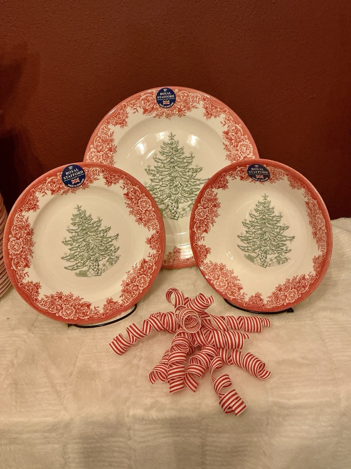 Royal Stafford Bowl Christmas Tree 8”