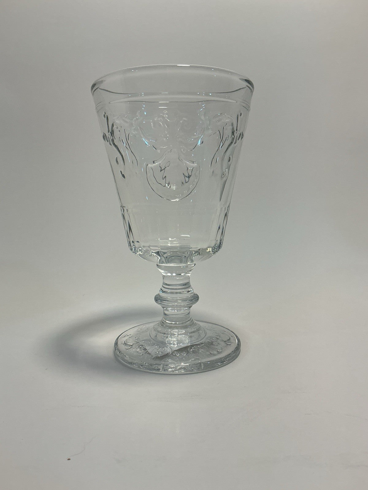 La Rochère Versailles Wine Glass – Shell & Floral | Made in France