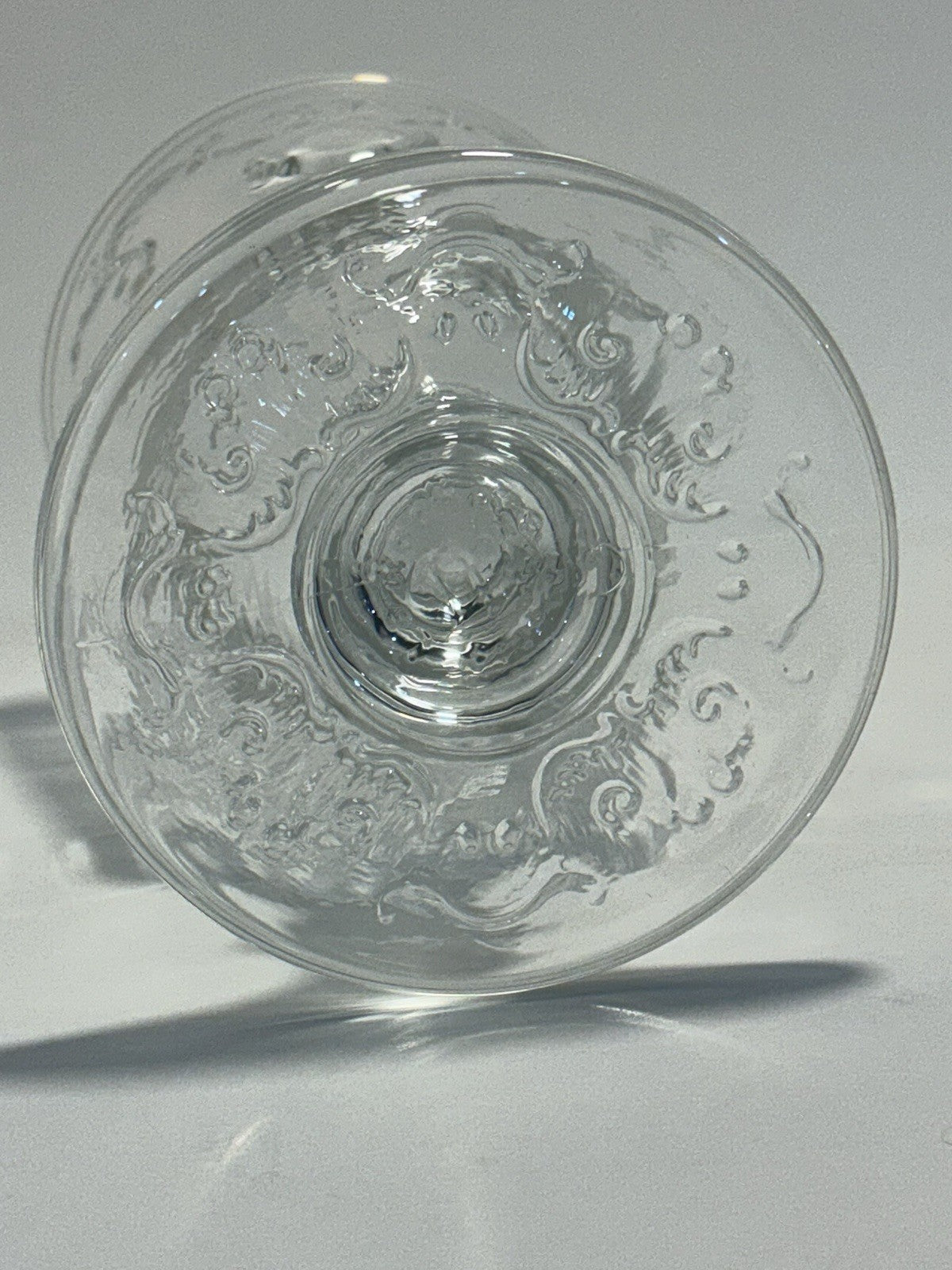 La Rochère Versailles Wine Glass – Shell & Floral | Made in France