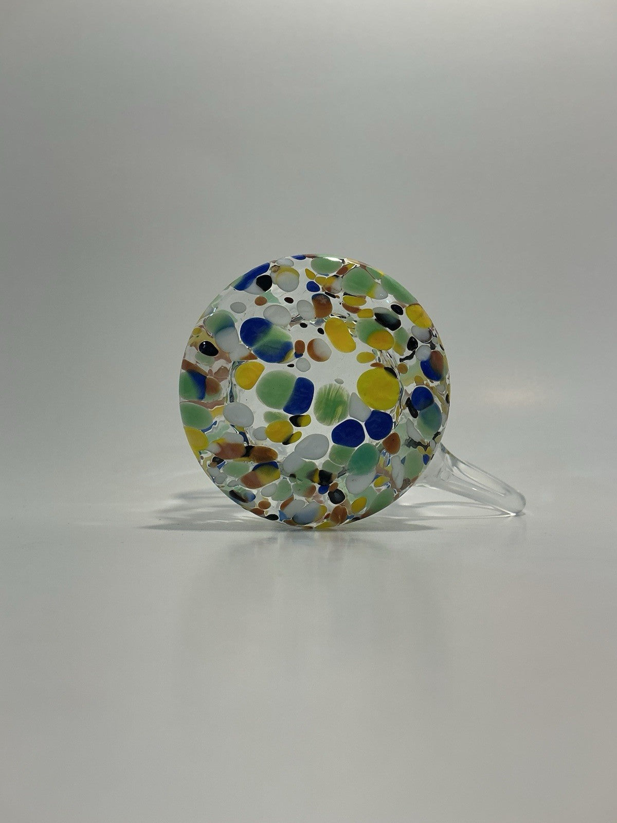 Murano Vetro Eseguito Confetti Glass Mug 1 piece Hand Blown made in Italy 10oz