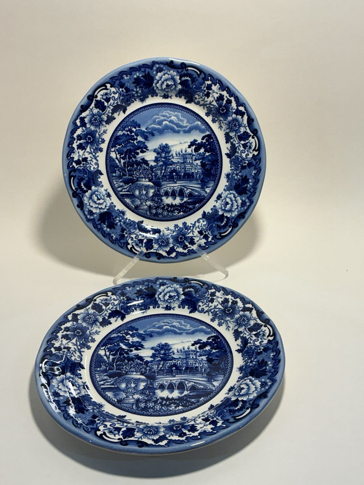 Legend British Heritage Belmont Dark Blue Salad Plate 8.1/4” Set Of 2