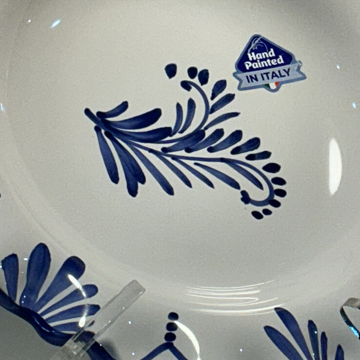 Hand Painted Italian Ceramic Pasta/soup/serving Bowl 9”