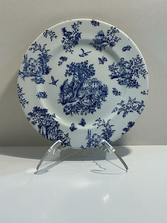Queen’s Royal Wessex Churchill Toile de Jardin Dinner Plate 10.25”