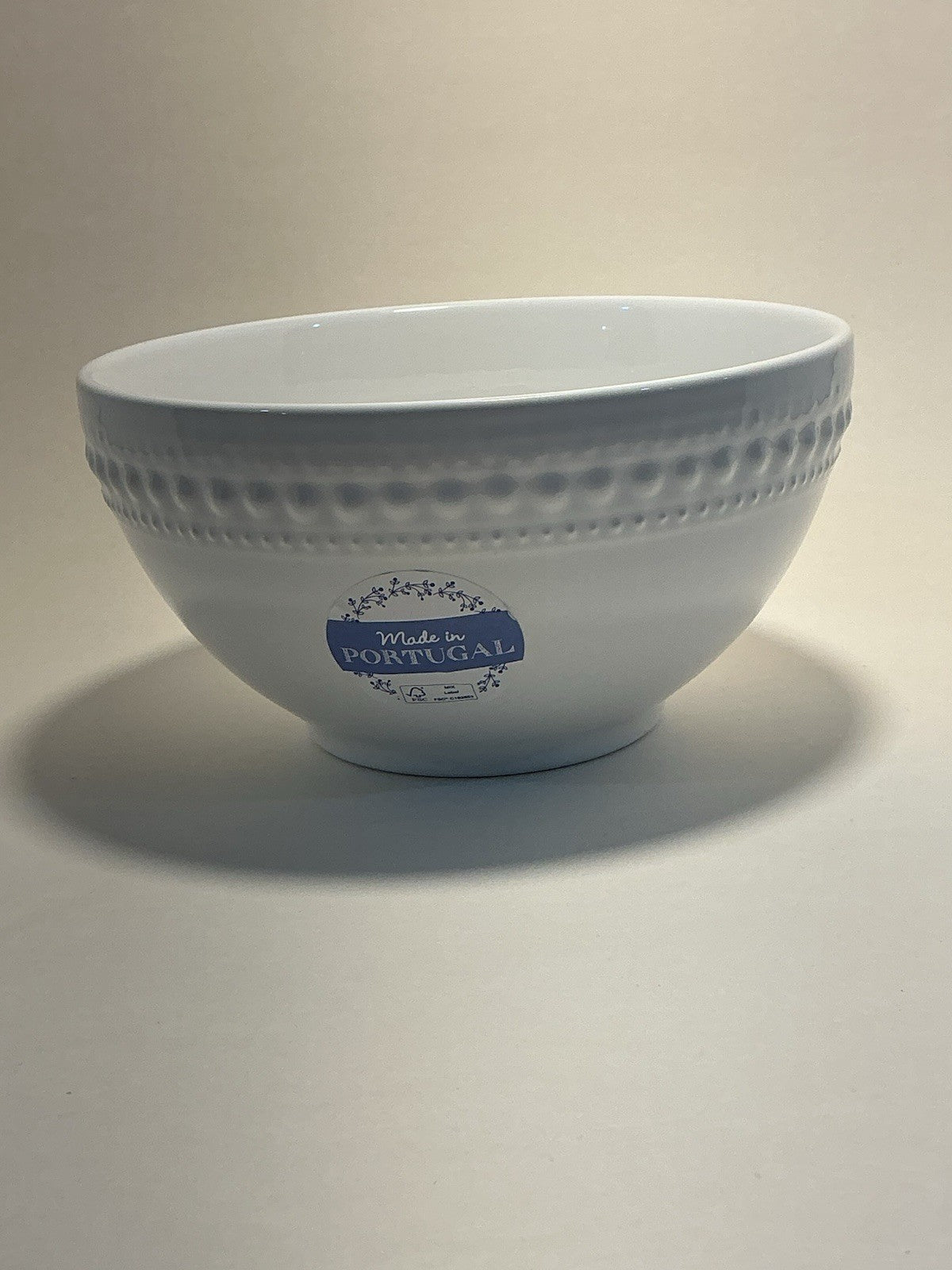 M2A20 White Bowl by MATCERAMICA Made In Portugal