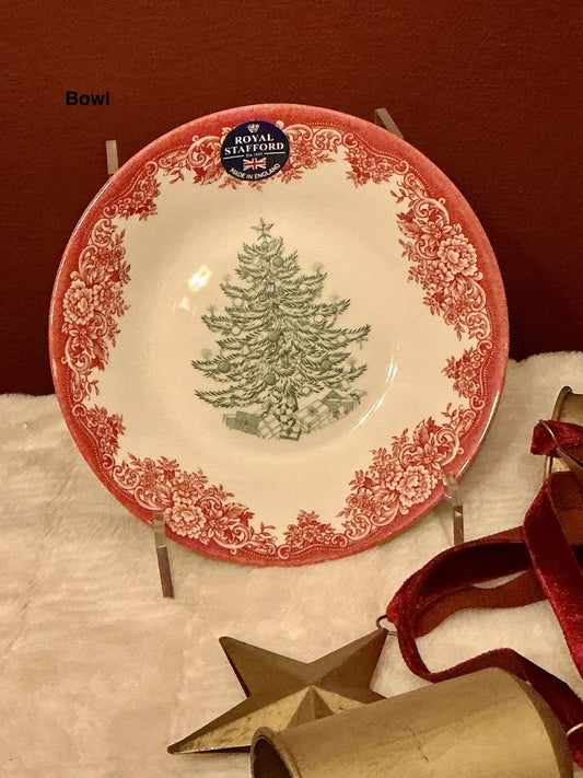 Royal Stafford Bowl Christmas Tree 8”