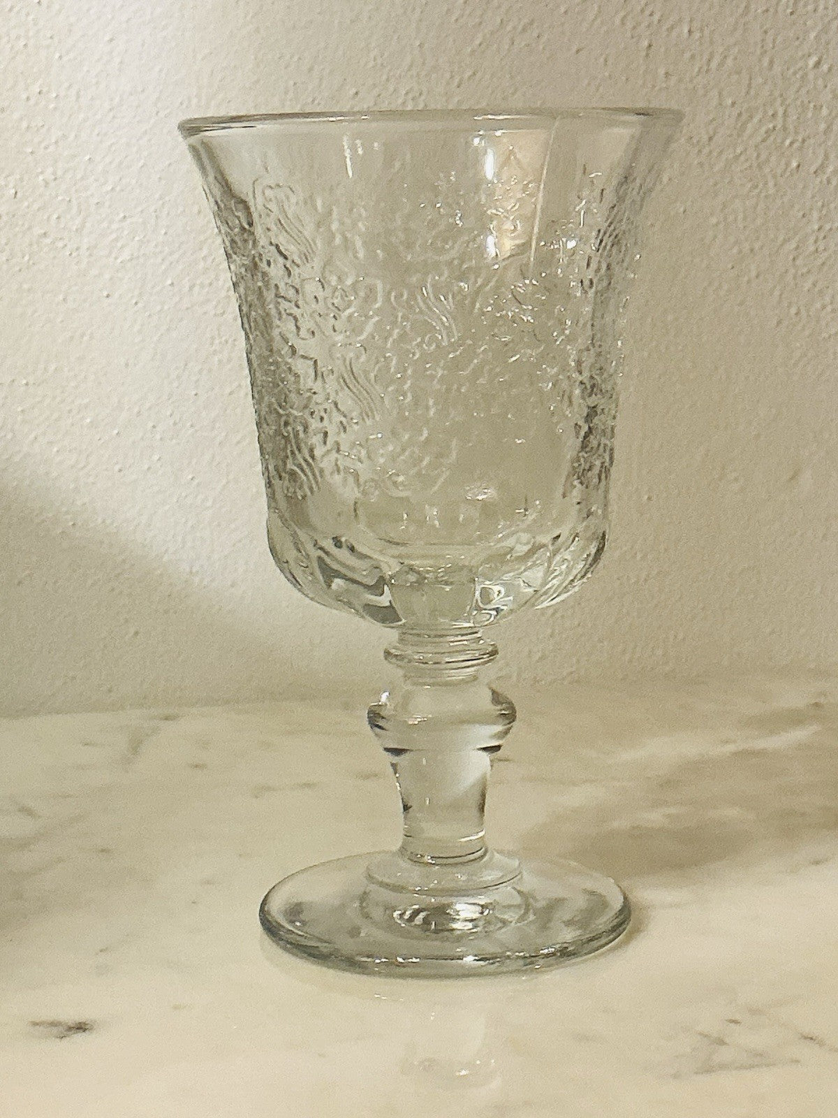 Set of 4 La Rochere Amboise 6 oz Goblet Wine Glass Clear