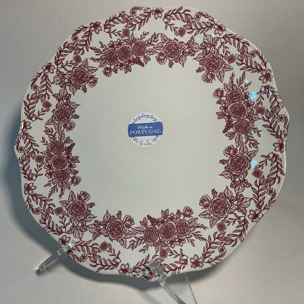 Matceramica Portugal Dinner Plate 11” Pink M2A60