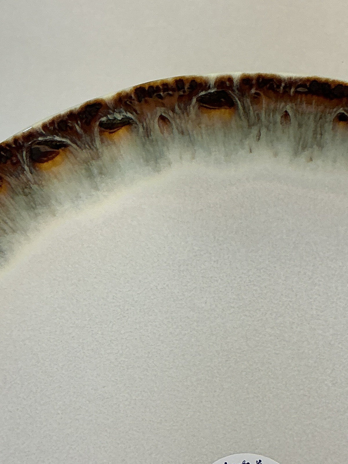 MATCERAMICA Multicolor Edge SET OF 2 , 1 of each Dinner 11” ,Salad 9”