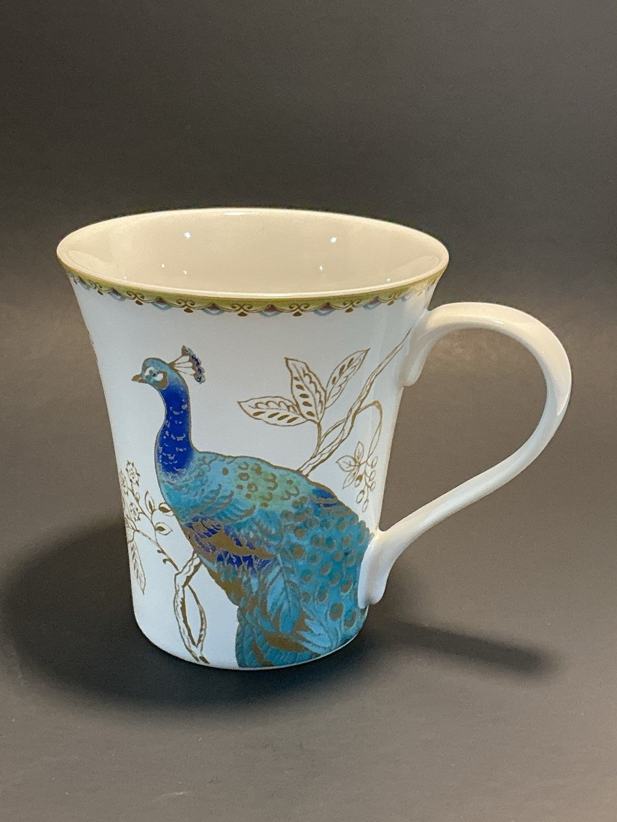 222 Fifth Peacock Garden Mug