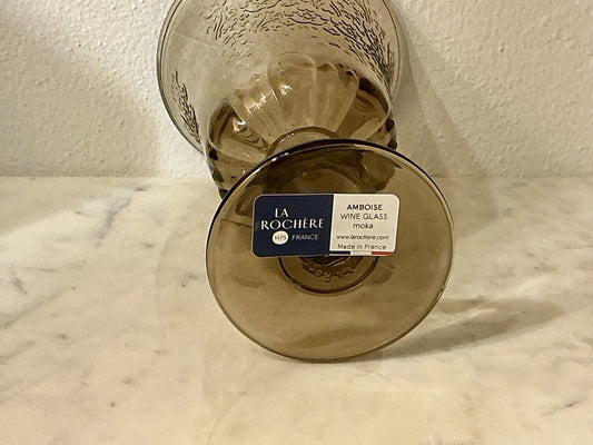La Rochère Amboise 6 oz Goblet / Wine Glass Moka