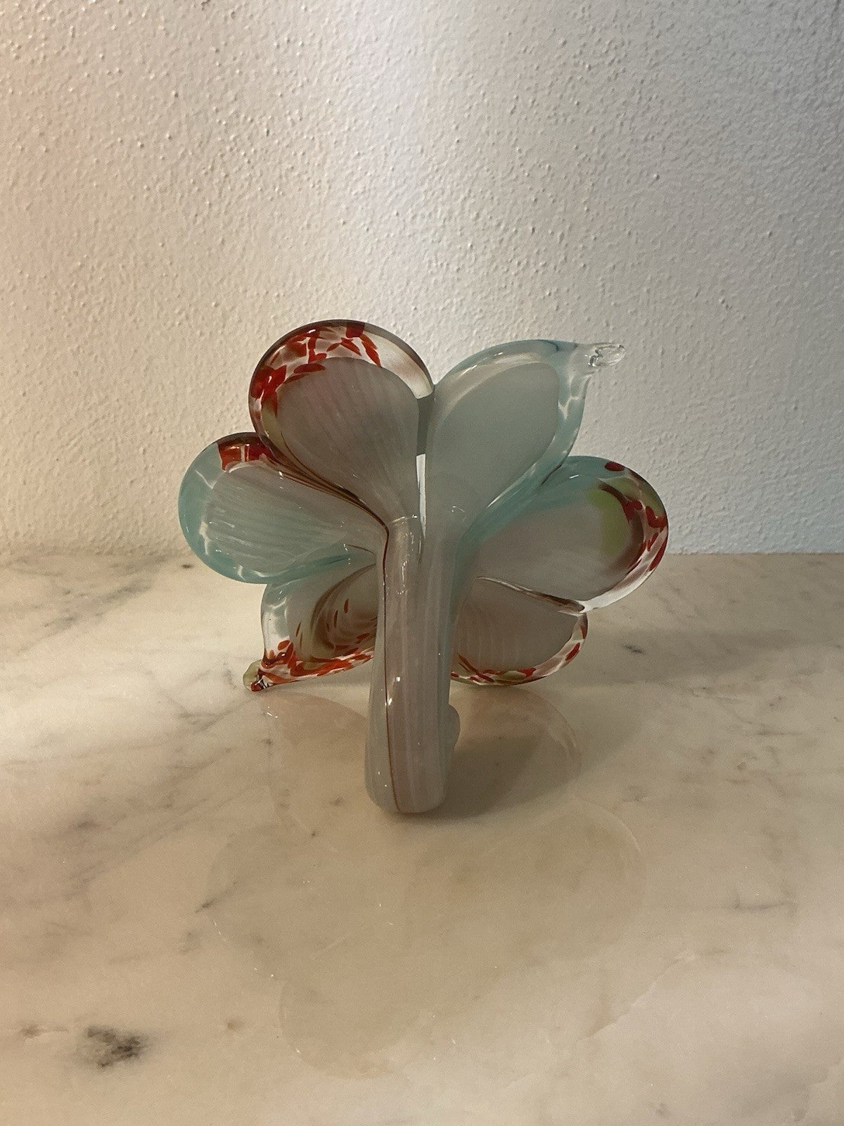 Murano Flower Hand Blown Art Glass