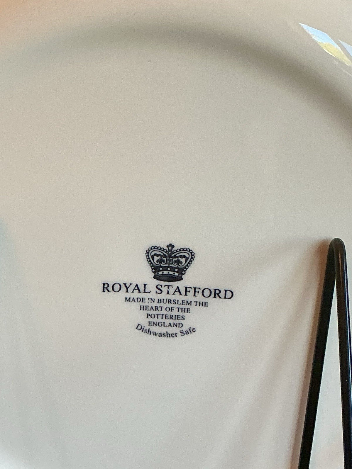 Royal Stafford Christmas Evening Dinner Plate 11”