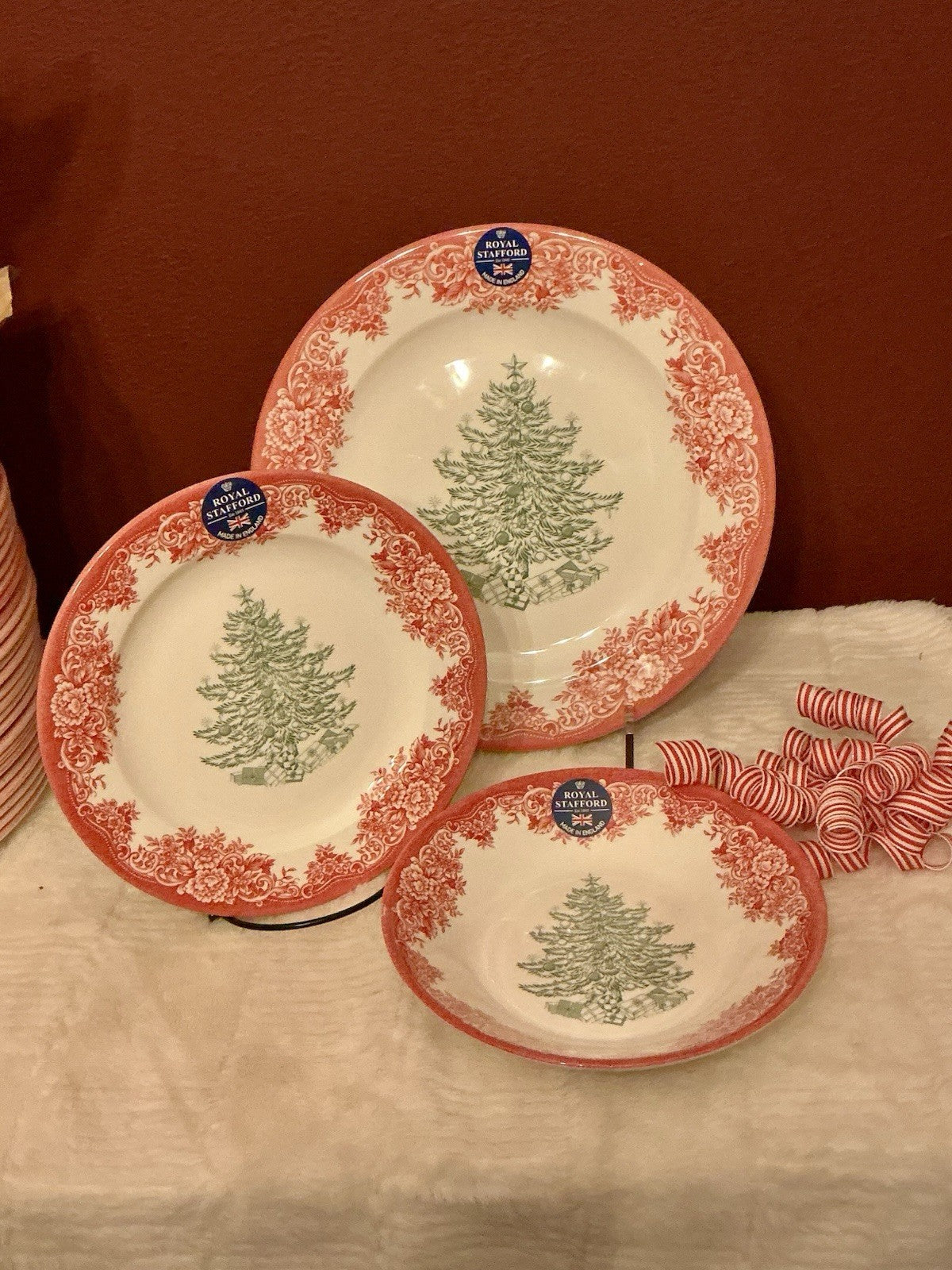 Royal Stafford Bowl Christmas Tree 8”