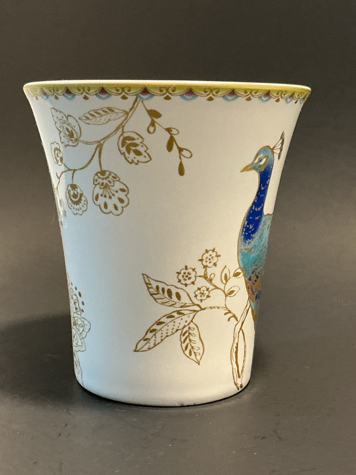 222 Fifth Peacock Garden Mug