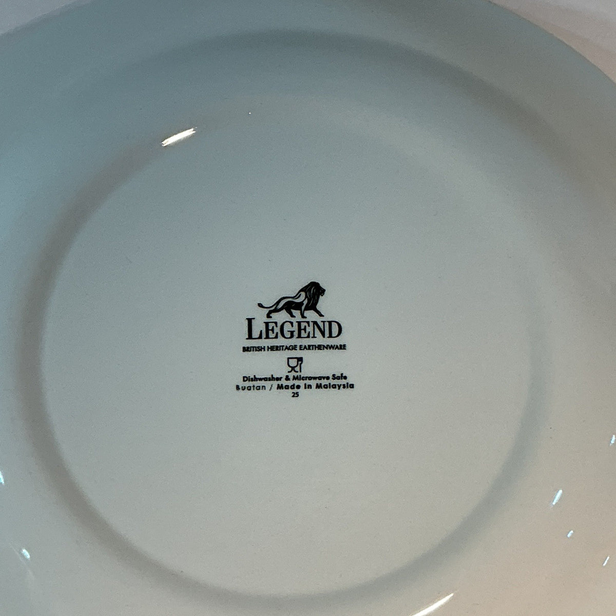 Legend British Heritage Earthenware 10.7" Dinner Plate Belmont Pink