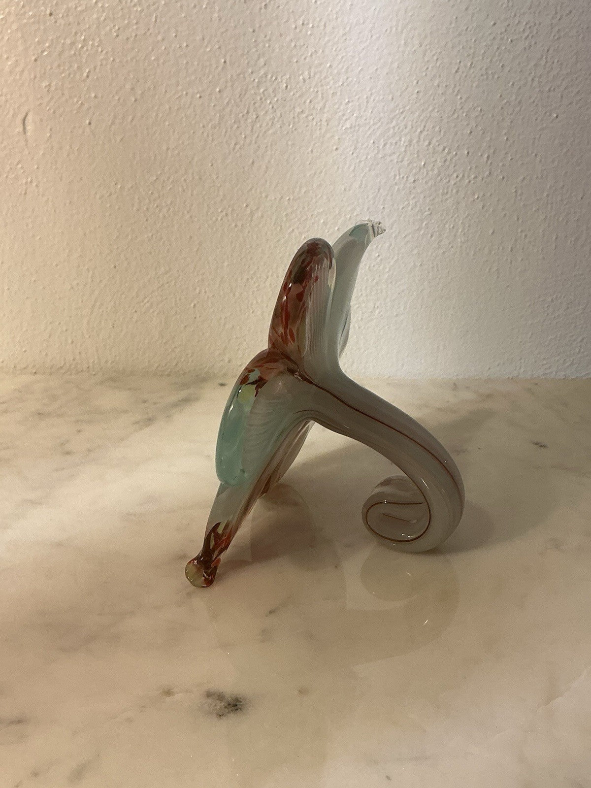 Murano Flower Hand Blown Art Glass