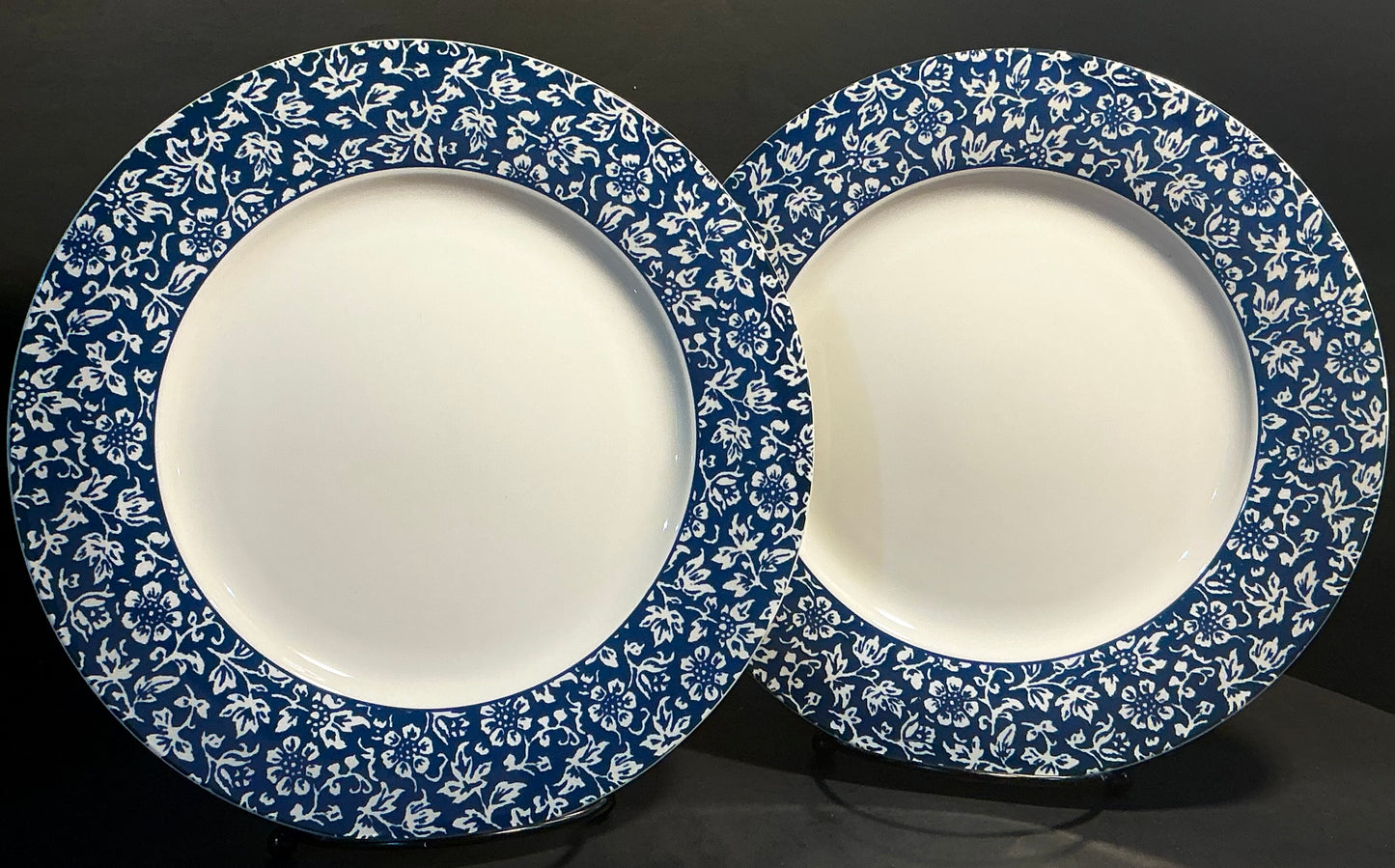 Laura Ashley set of 2 Side/Salad Plates 9” BluePrint Collectibles