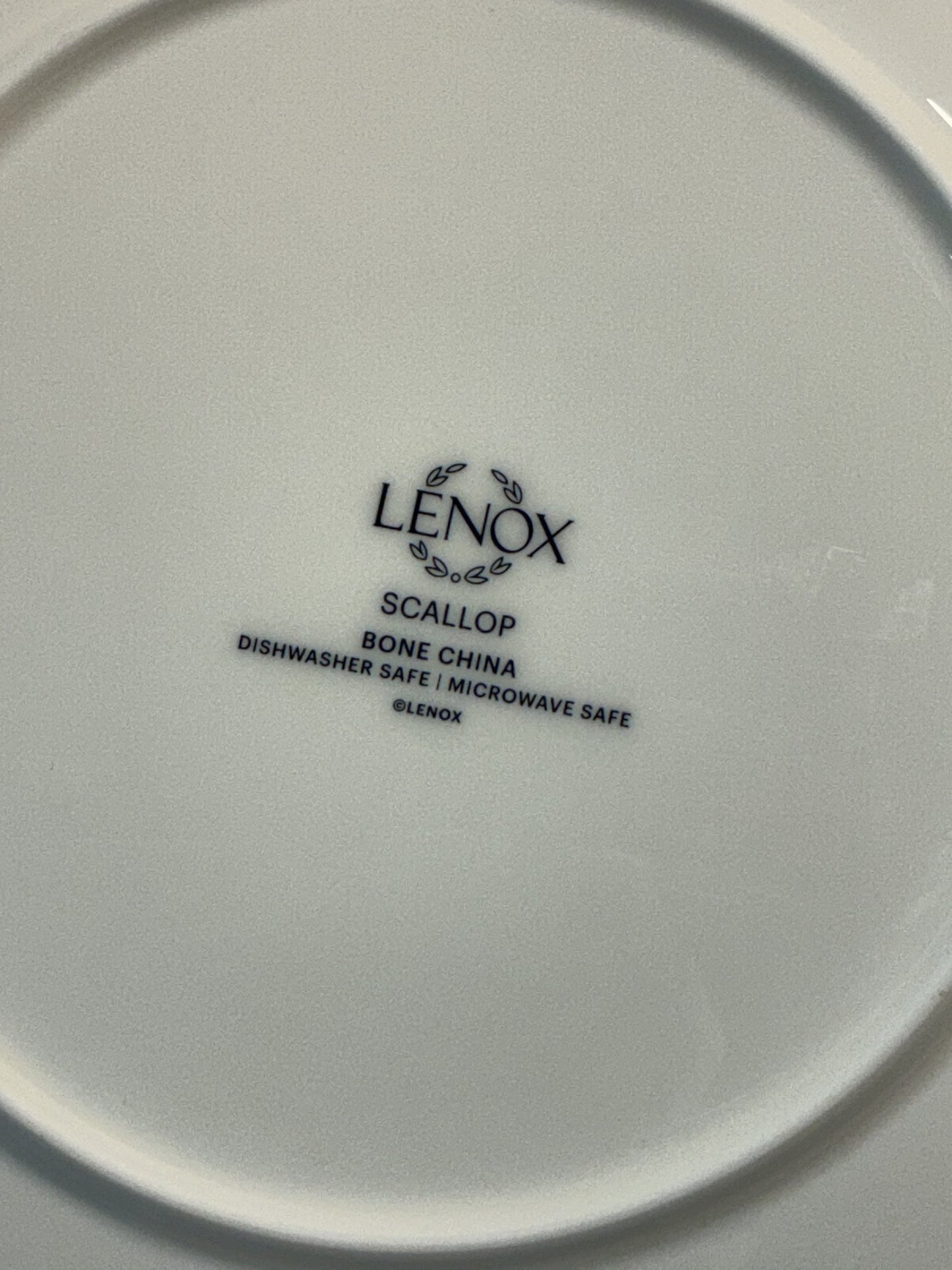 Lenox Scallop Bone China Salad Plate 8.5”
