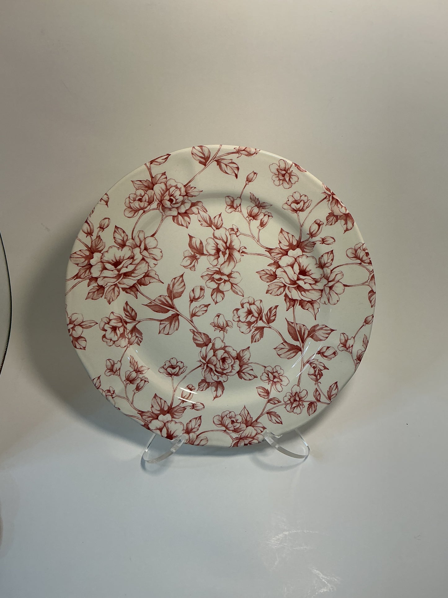 Legend Buff Beauty British Heritage dinner plate 10” Light Red/Pink