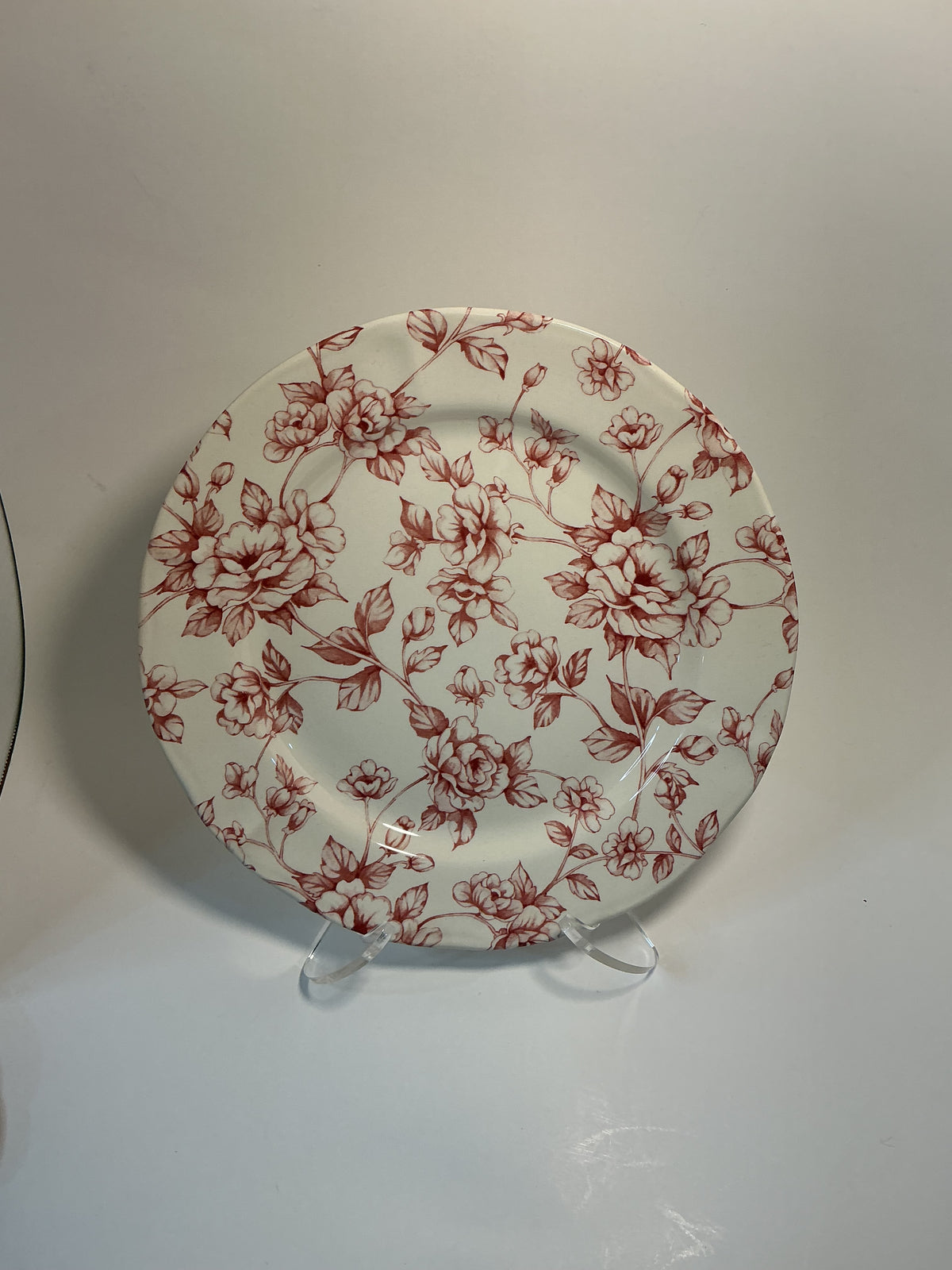 Legend Buff Beauty British Heritage dinner plate 10” Light Red/Pink