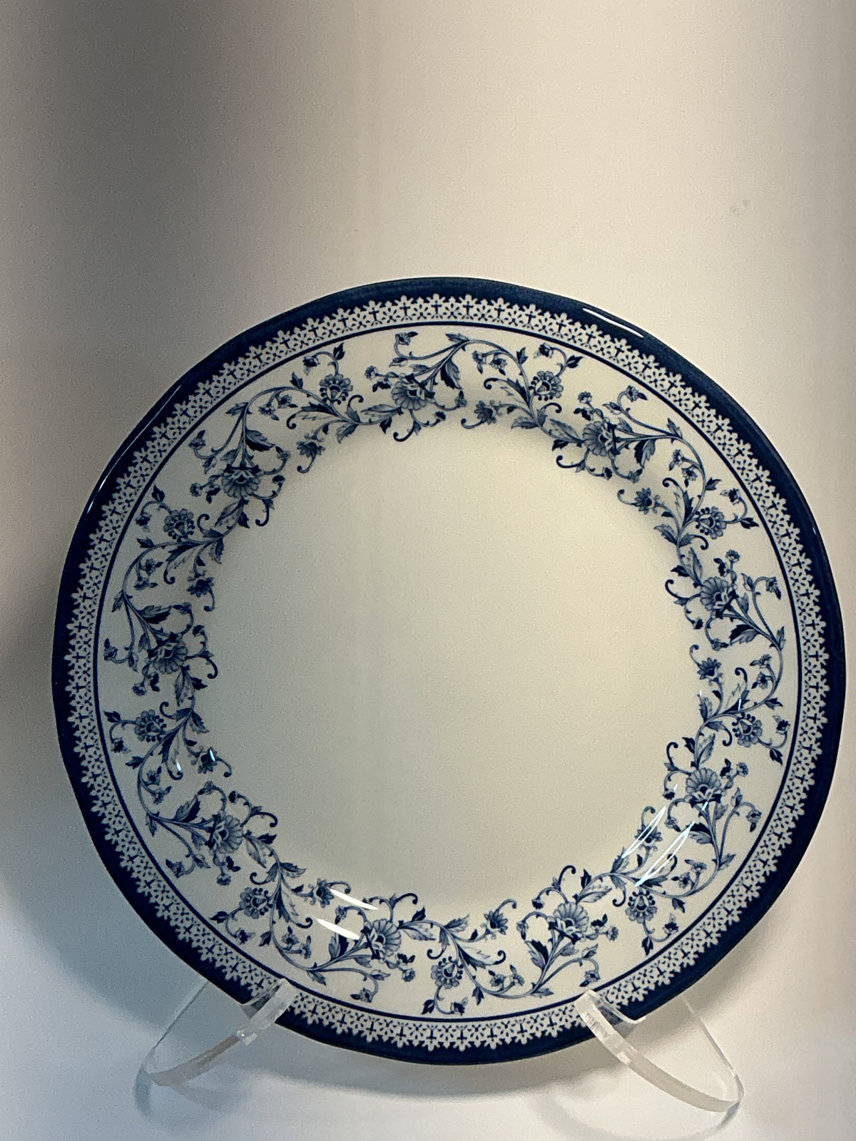 Legend British Heritage Royal Aster 8” Blue Salad Plate