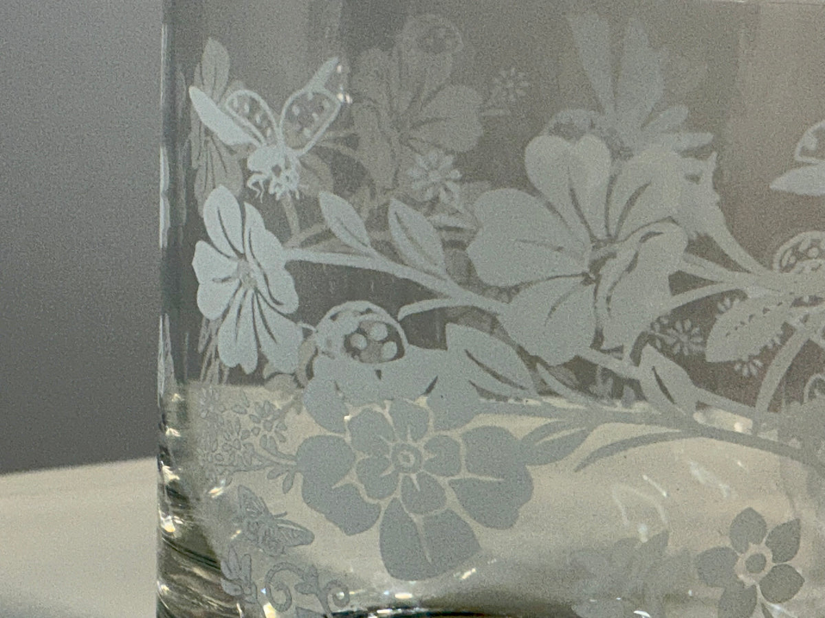 Milford Collection LADYBIRD Set of 2 Whisky Tumbler Elegance Made in England