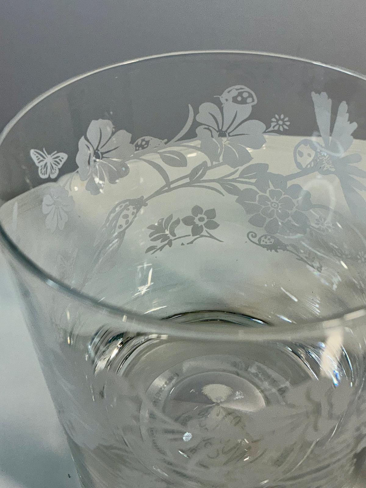 Milford Collection LADYBIRD Set of 2 Whisky Tumbler Elegance Made in England