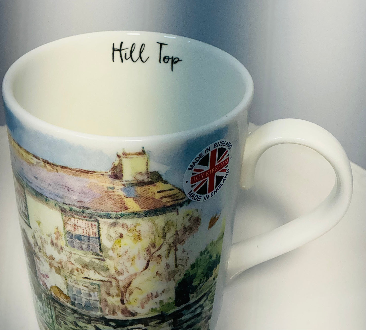 National Trust Exclusive China Set of 4 Different Themed Fine Bone China Mugs, Made in England