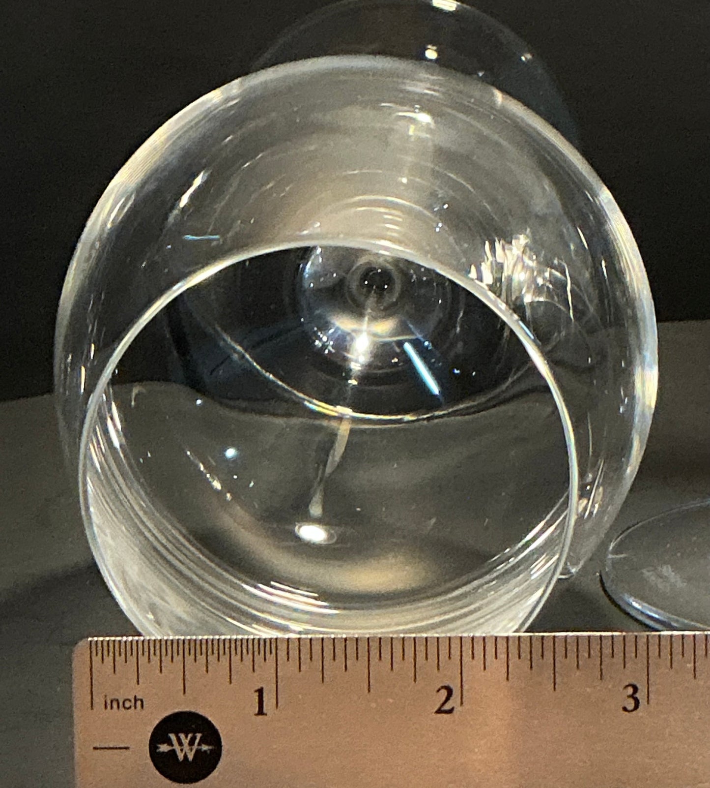 Stölzle Lausitz set of Two Bordeaux Wine Glasses 21 3/4oz H 10”, O4” Made in Germany